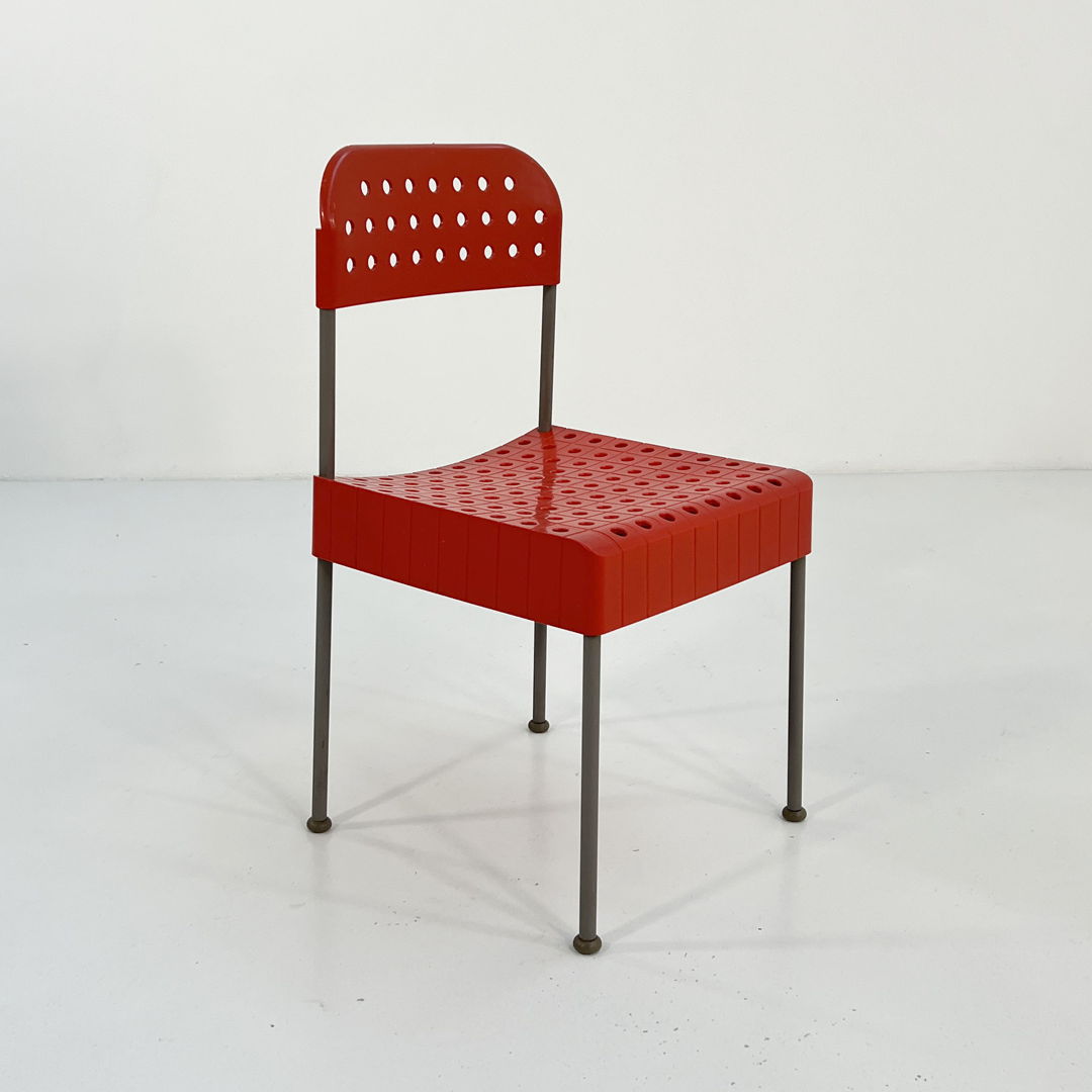 Red Box Chair by Enzo Mari for Anonima Castelli, 1970s – Mooiatti Japan