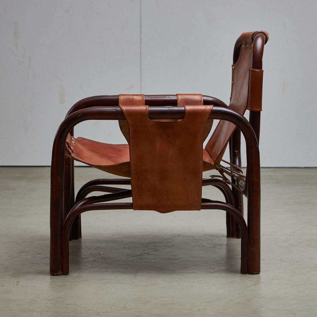 Safari Armchair by Tito Agnoli for Bonacina