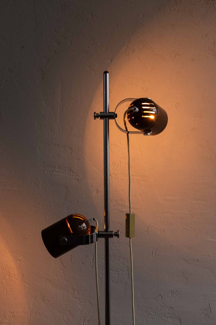 Space Age Combi Lux Floor Lamp By Stanislav Inndra For Lidokov, 70s