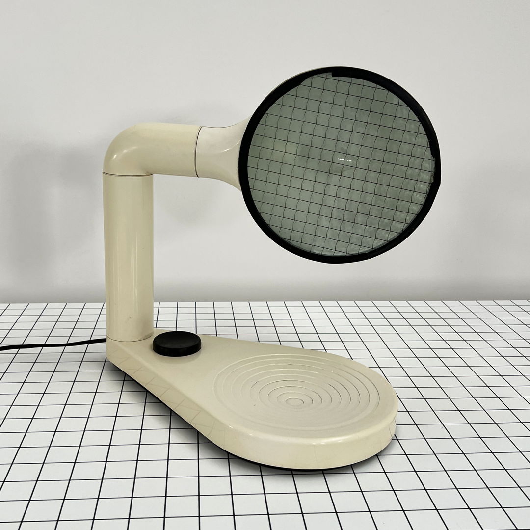 Drive Desk Lamp by Adalberto Dal Lago for Bieffeplast, 1970s