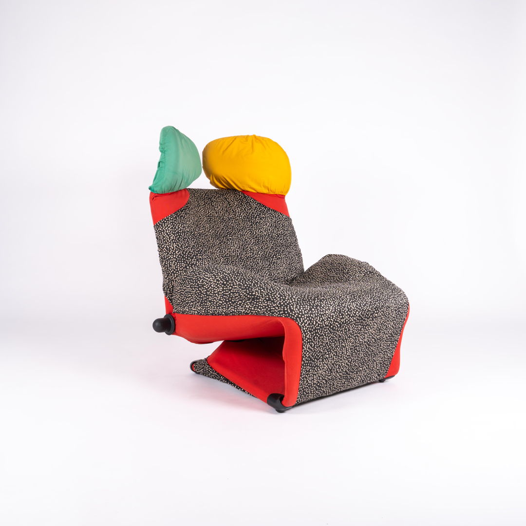 vintage Cassina 'Wink' by Toshiyuki Kita, 1980s