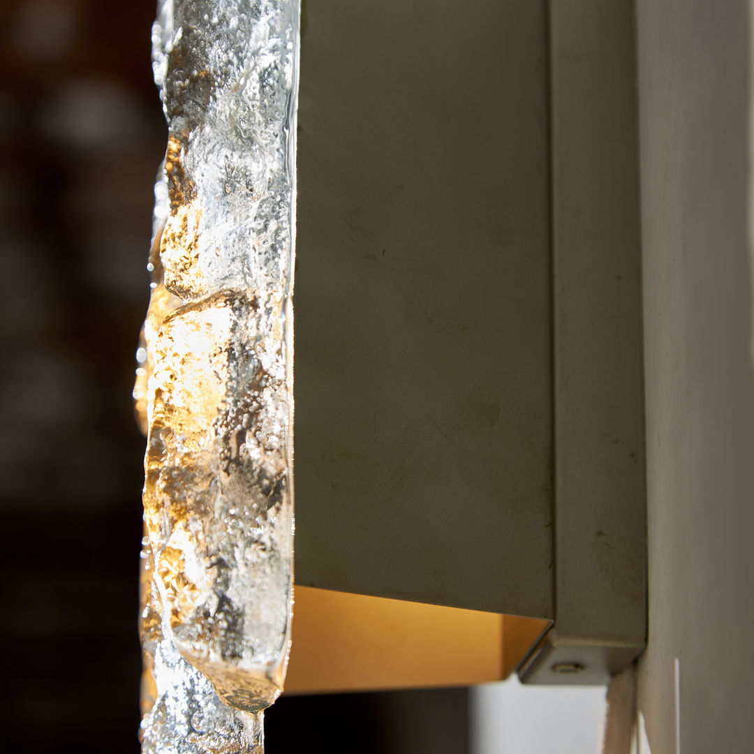 CRYSTAL WALL LAMP BY J. T. KALMAR