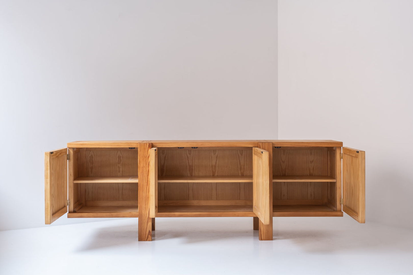 Very interesting and well proportioned sideboard sourced in France, designed and produced in the 1960s.