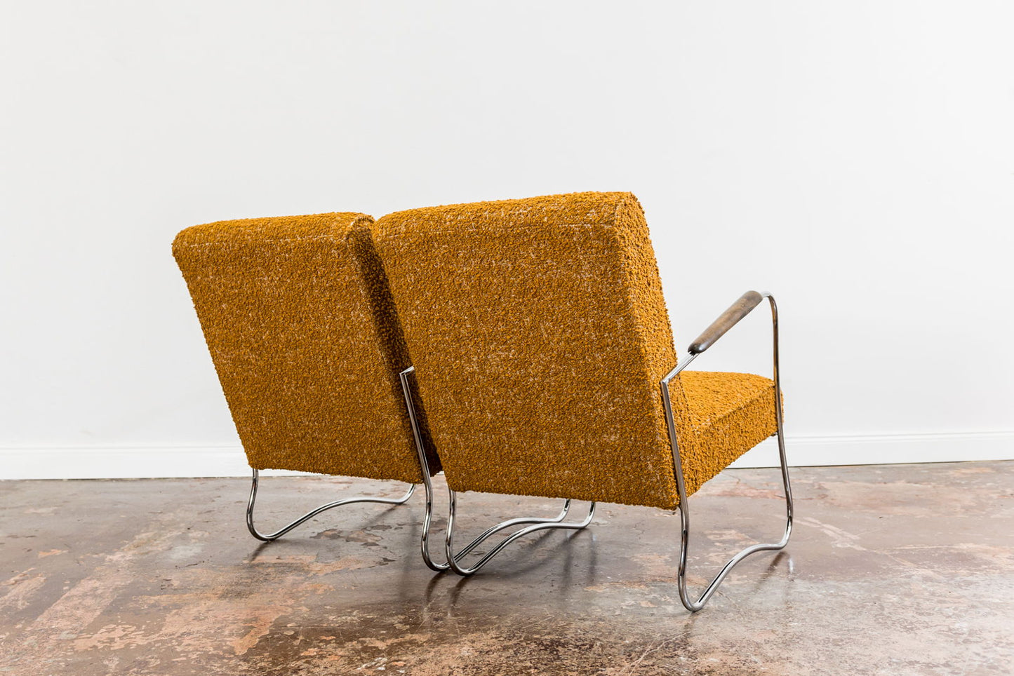 Pair Of Mid Century Armchairs, Europe, 1950s