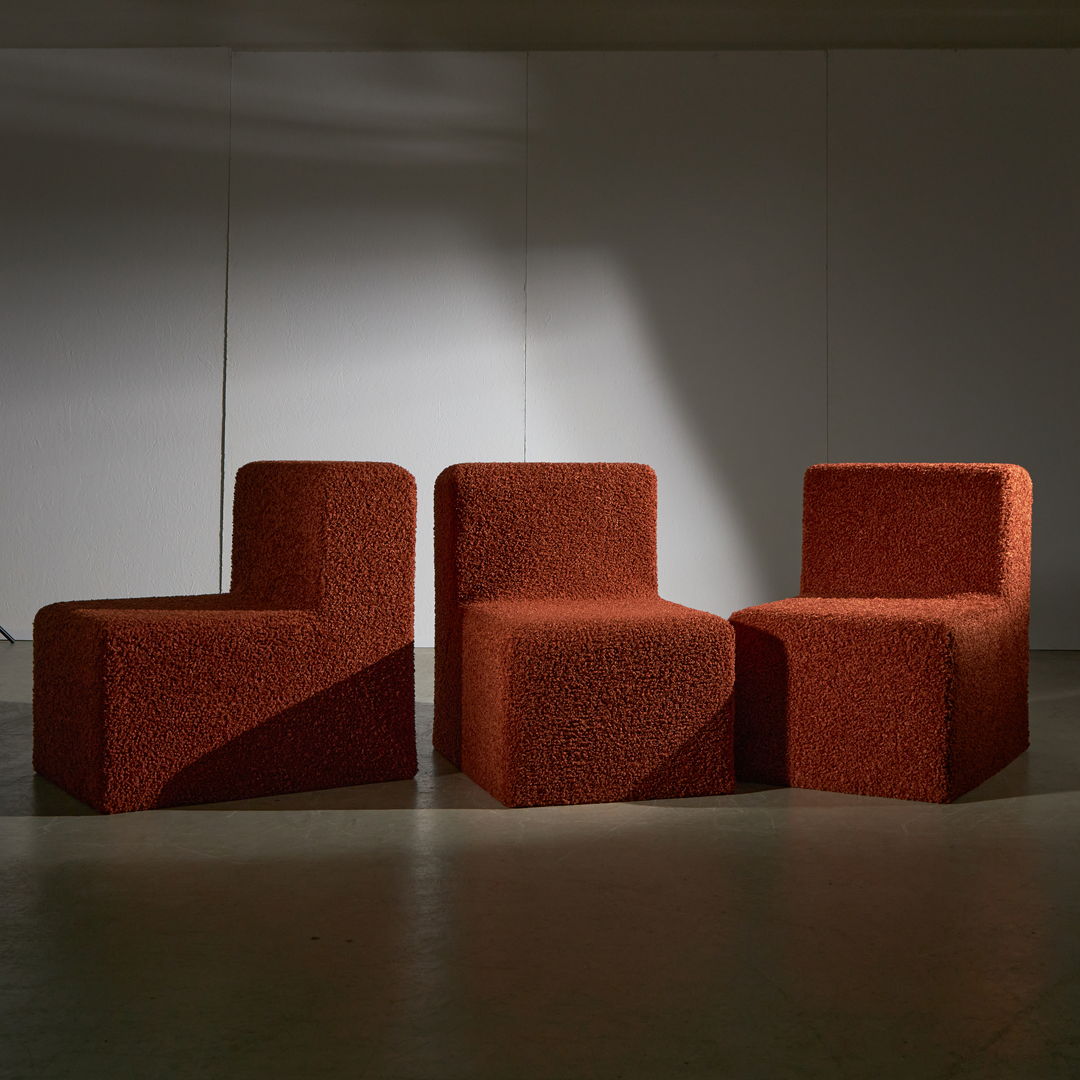 Bouclé Lounge Chairs