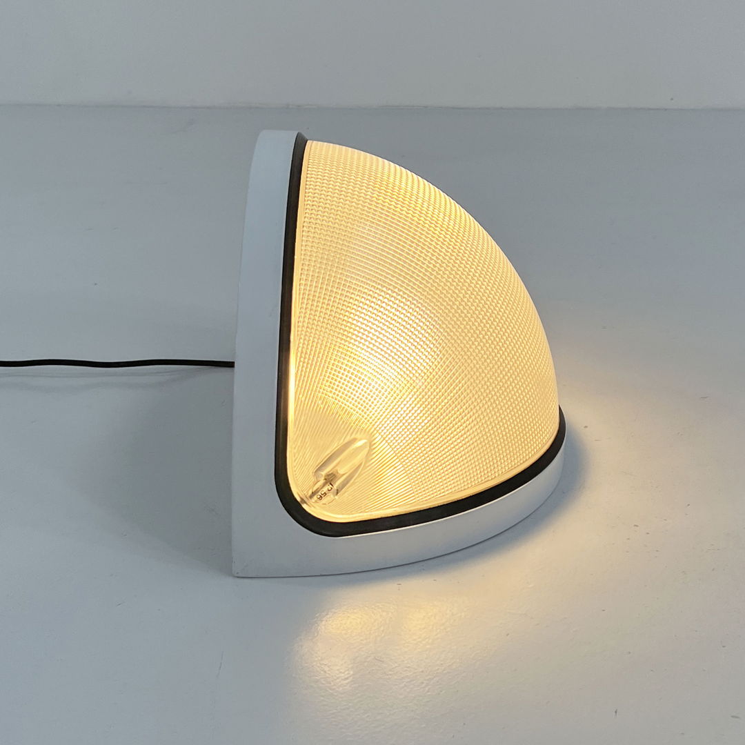 White Totum Lamp by G.N. Gigante, M. Boccato & A. Zambusi for Zerbetto, 1970s