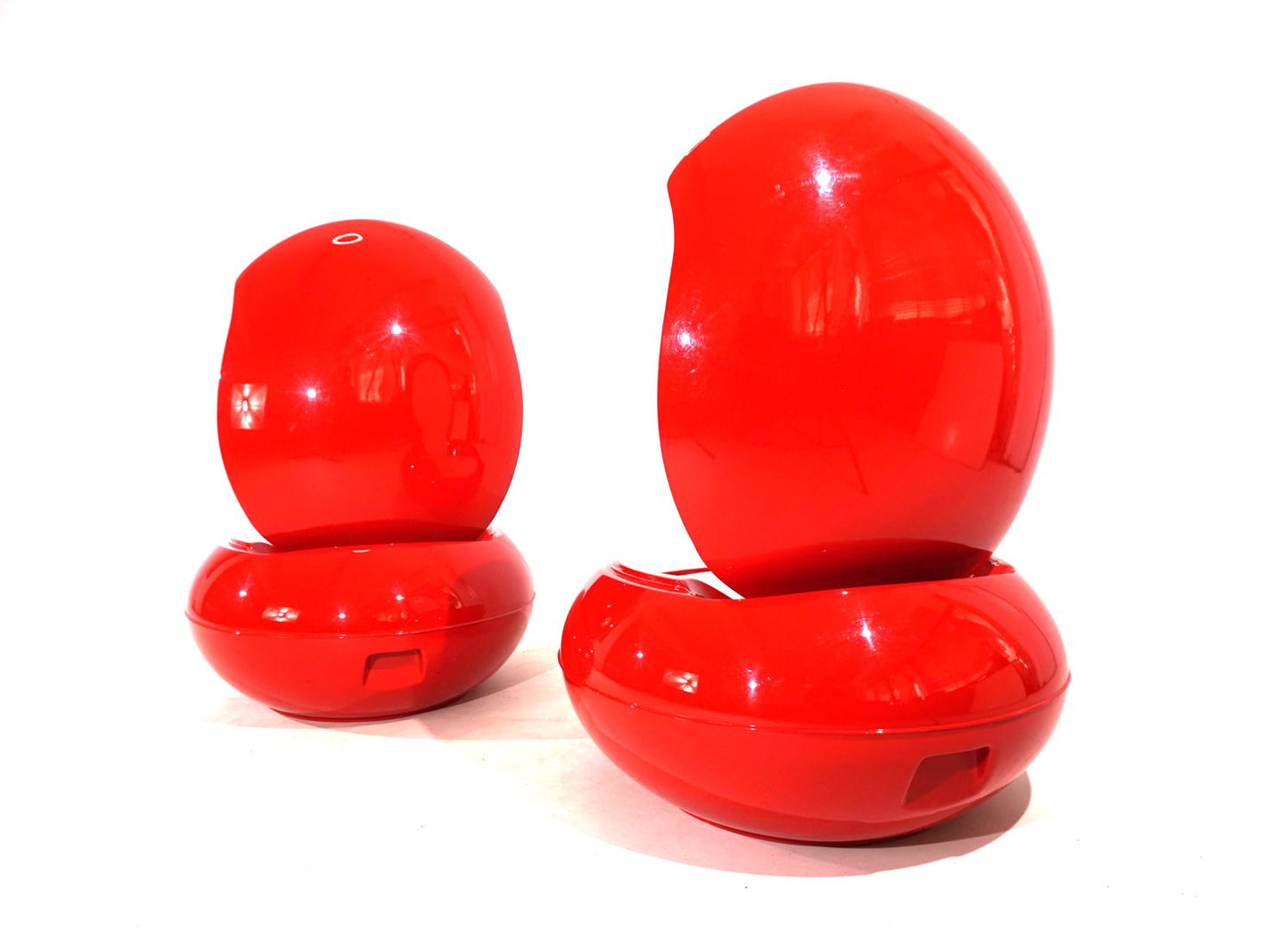 Set of 2 garden egg chairs by Peter Ghyczy for Reuter