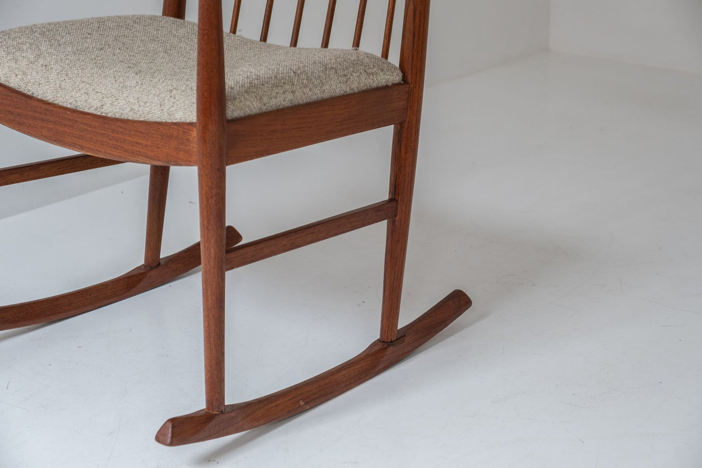 Rocking chair designed by Helge Sibast for Sibast, Denmark 1960s. .