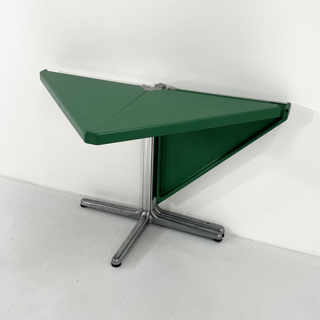 Plana Folding Table by Giancarlo Piretti for Castelli, 1970s