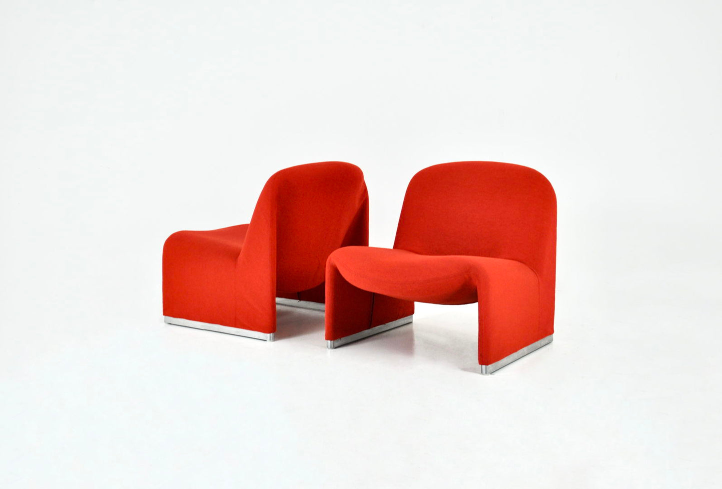 Alky Chairs by Giancarlo Piretti for Anonima Castelli, 1970s, Set of 2