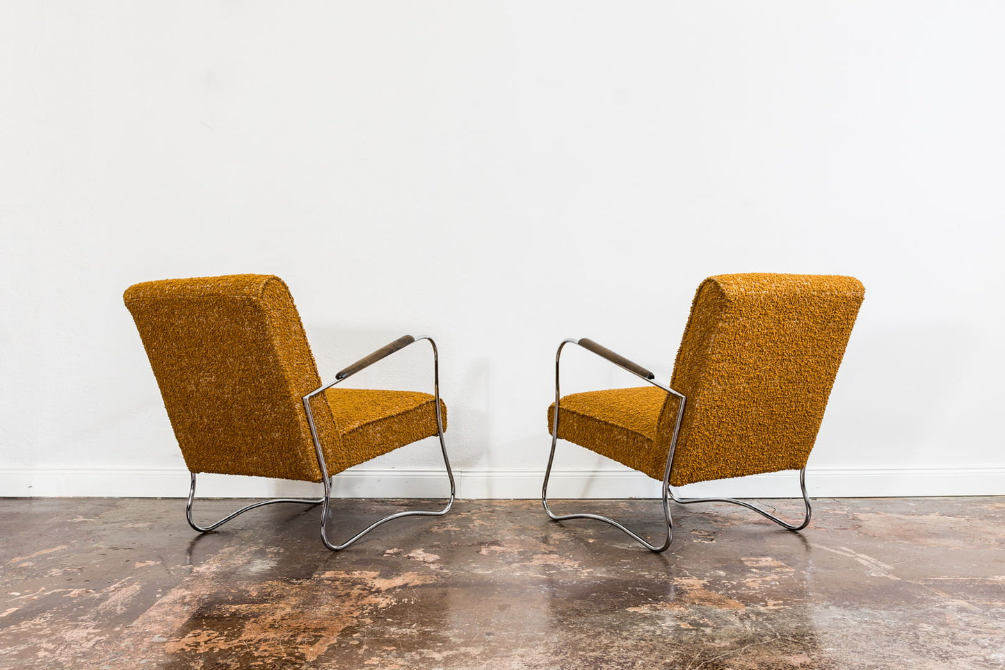 Pair Of Mid Century Armchairs, Europe, 1950s