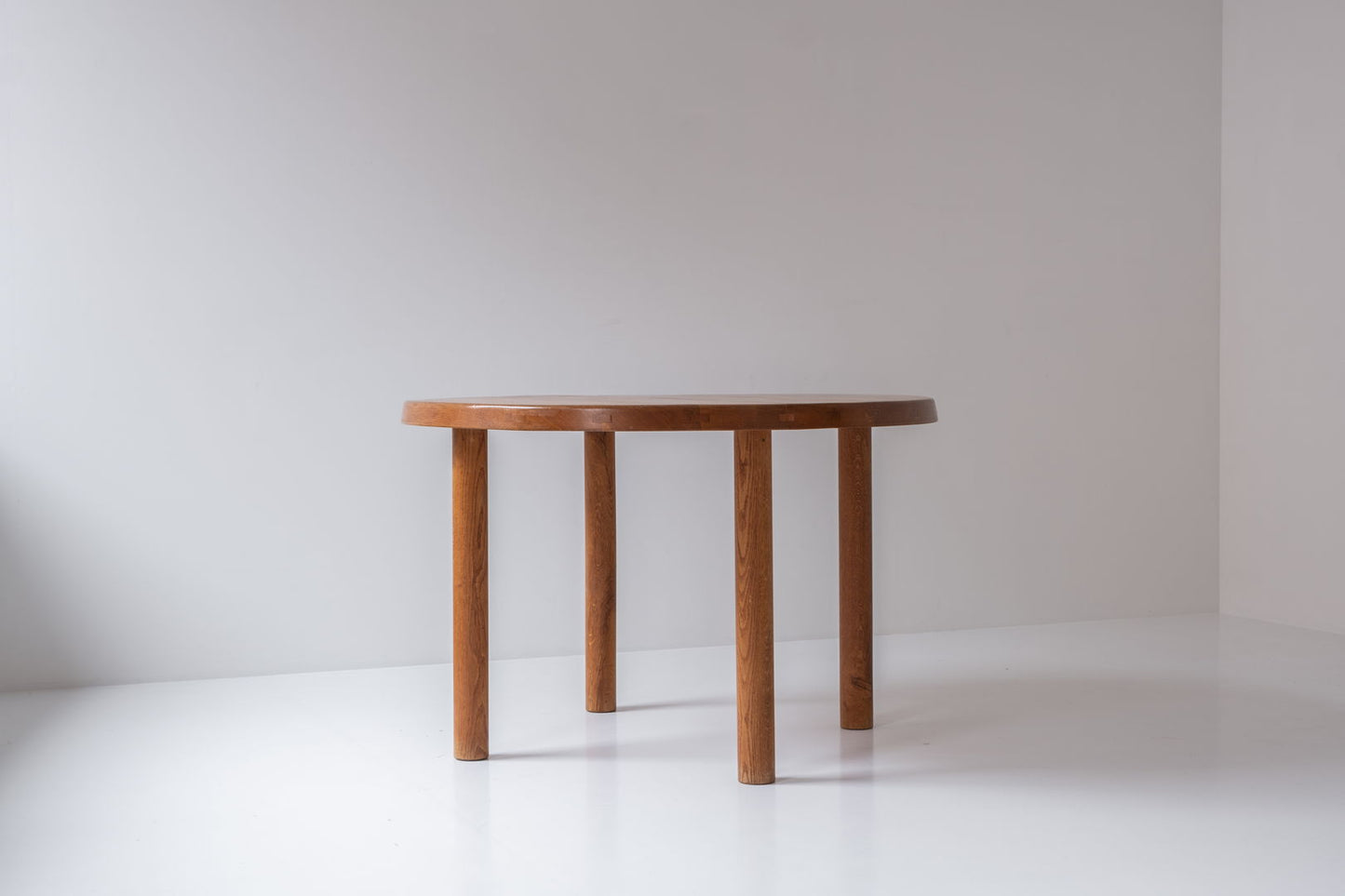 Early edition ‘T02’ dining table by Pierre Chapo, designed and manufactured in his own workshop in France around 1962