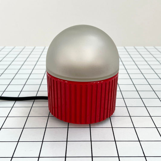 Red Bulbo Table Lamp by R. Barbieri & G. Marianelli for Tronconi, 1980s