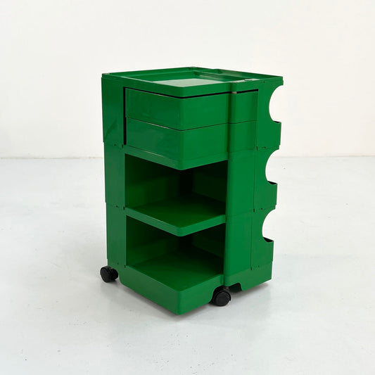 Green Boby Trolley by Joe Colombo for Bieffeplast, 1960s