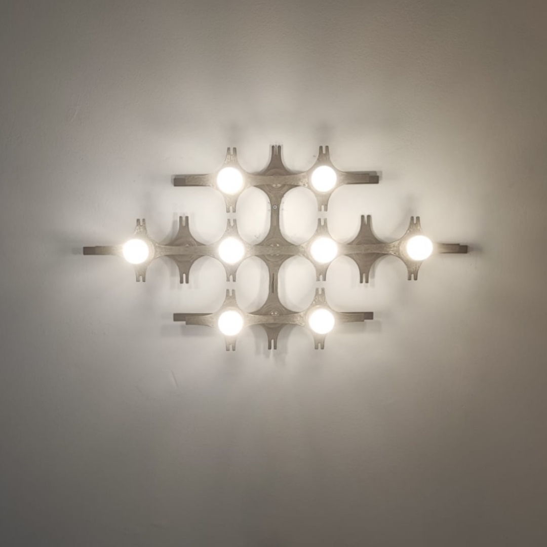 Wall lamp by Fantoni, 1960s