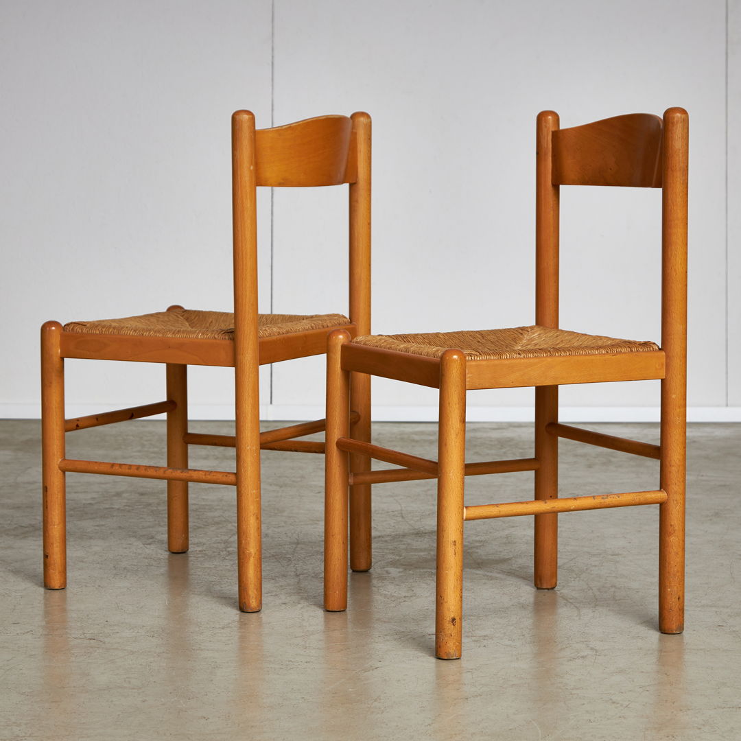 Italian Brutalist Dining Chairs