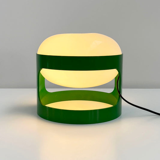 Green KD27 Table Lamp by Joe Colombo for Kartell, 1960s