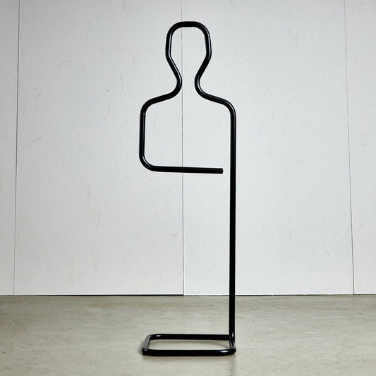 Man Silhouette Postmodern Clothes Stand, 1980s
