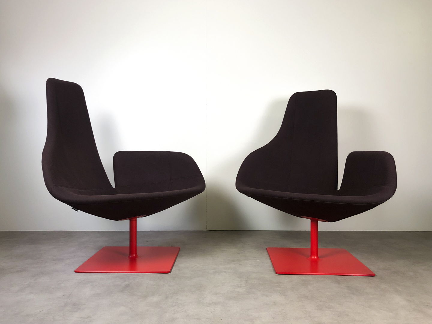 Fjord Swivel Armchairs for Moroso by Patricia Urquiola, 2002