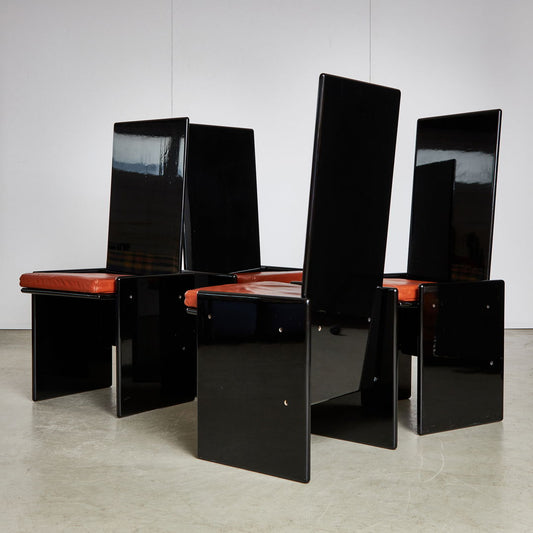 Kazuki Chairs by Kazuhide Takahama for Gavina, 1969, Set of 4