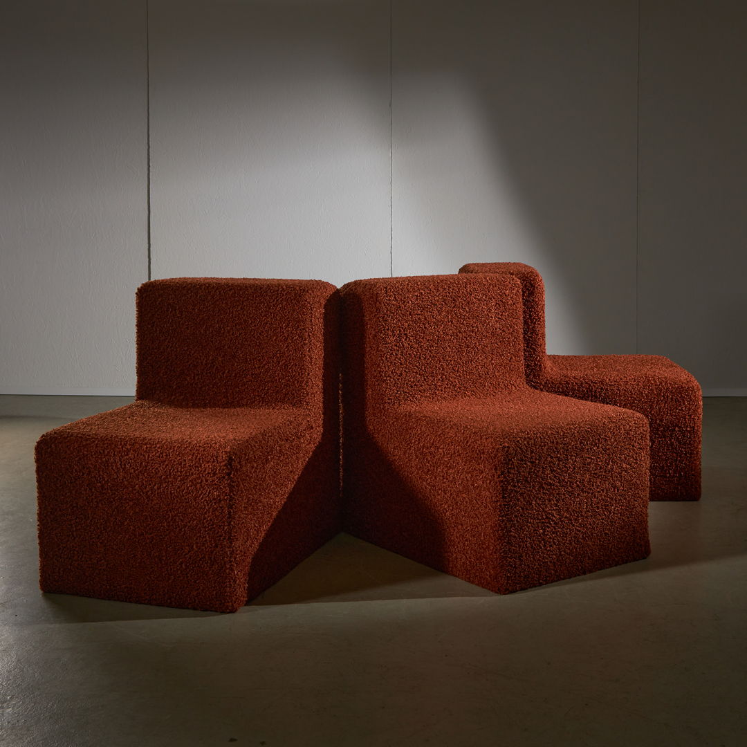 Bouclé Lounge Chairs