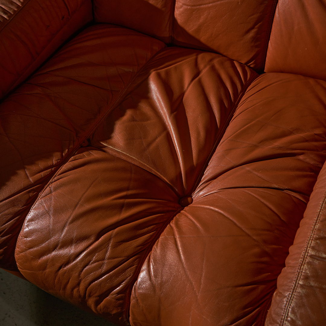 Leather Armchair 1970's