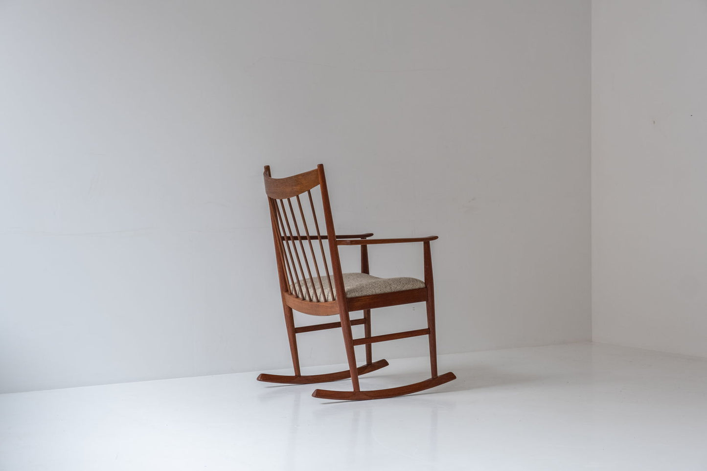 Rocking chair designed by Helge Sibast for Sibast, Denmark 1960s. .