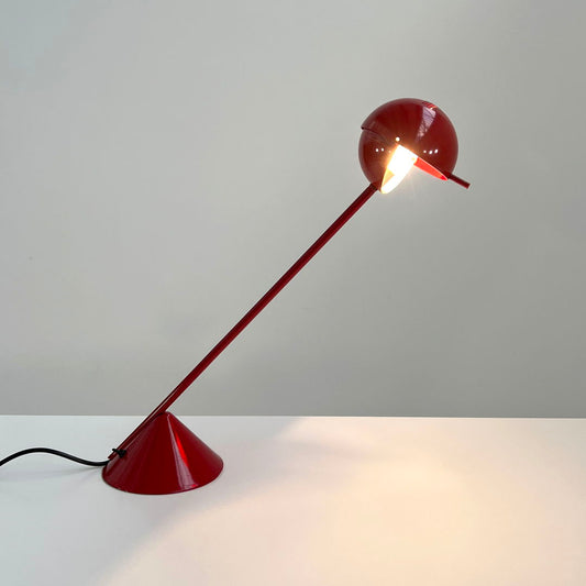 Red Pacman Table Lamp, 1970s