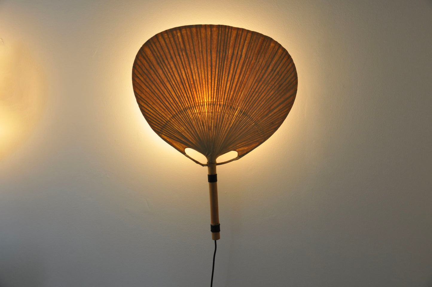 Pair of Wall Lamps "Uchiwa" by Ingo Maurer for M Design, 1970s