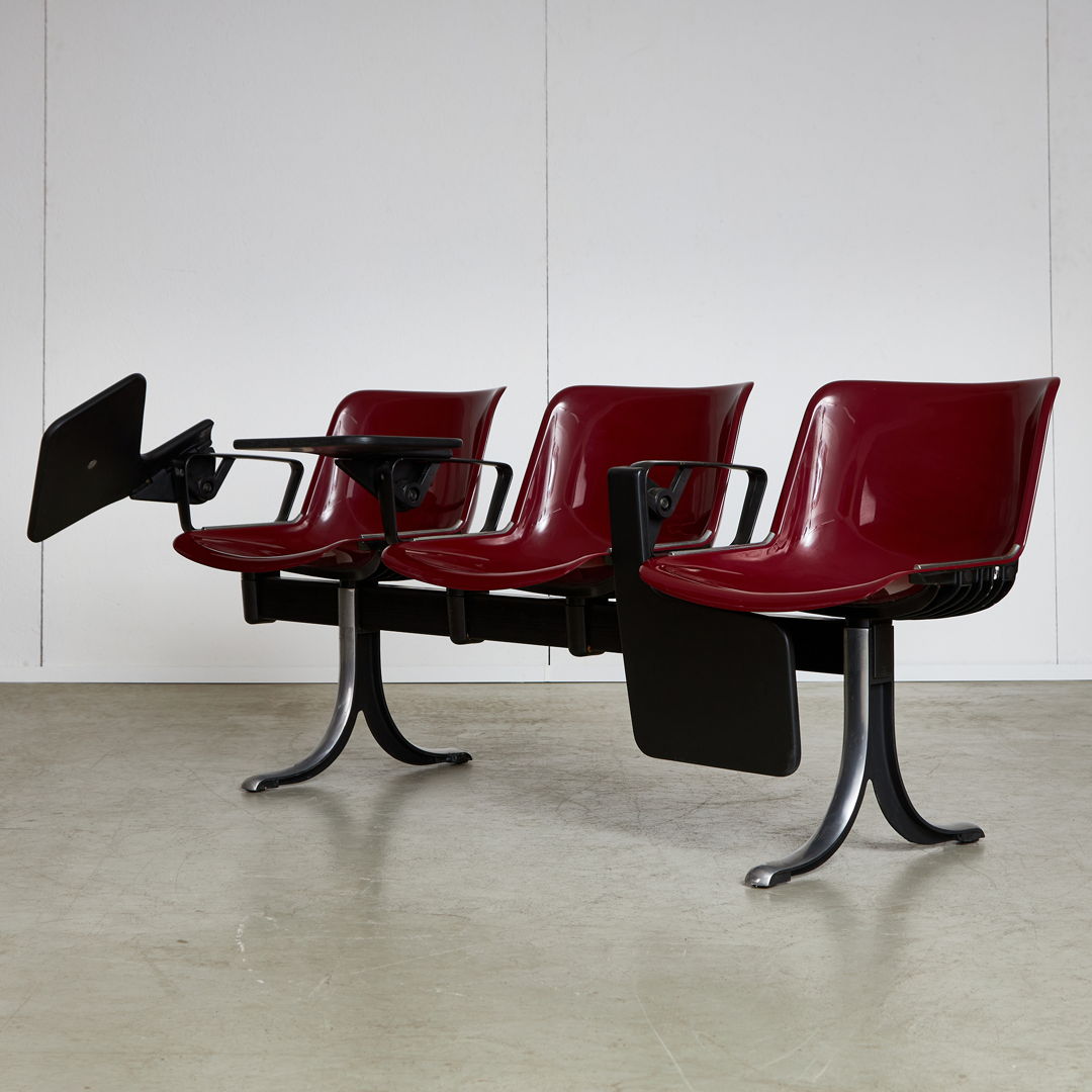 Tecno Chair and Desk Unit by Osvaldo Borsani