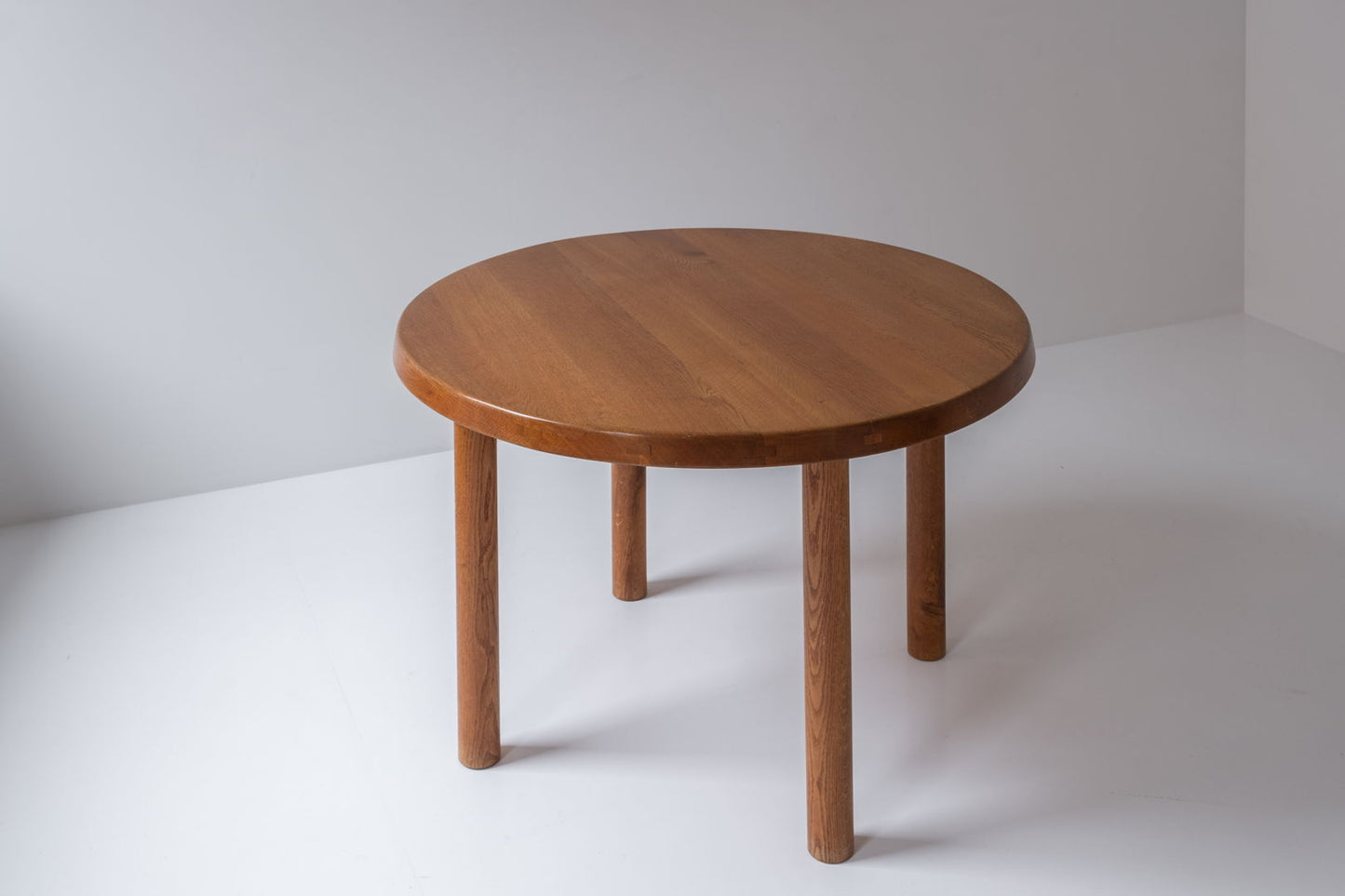 Early edition ‘T02’ dining table by Pierre Chapo, designed and manufactured in his own workshop in France around 1962