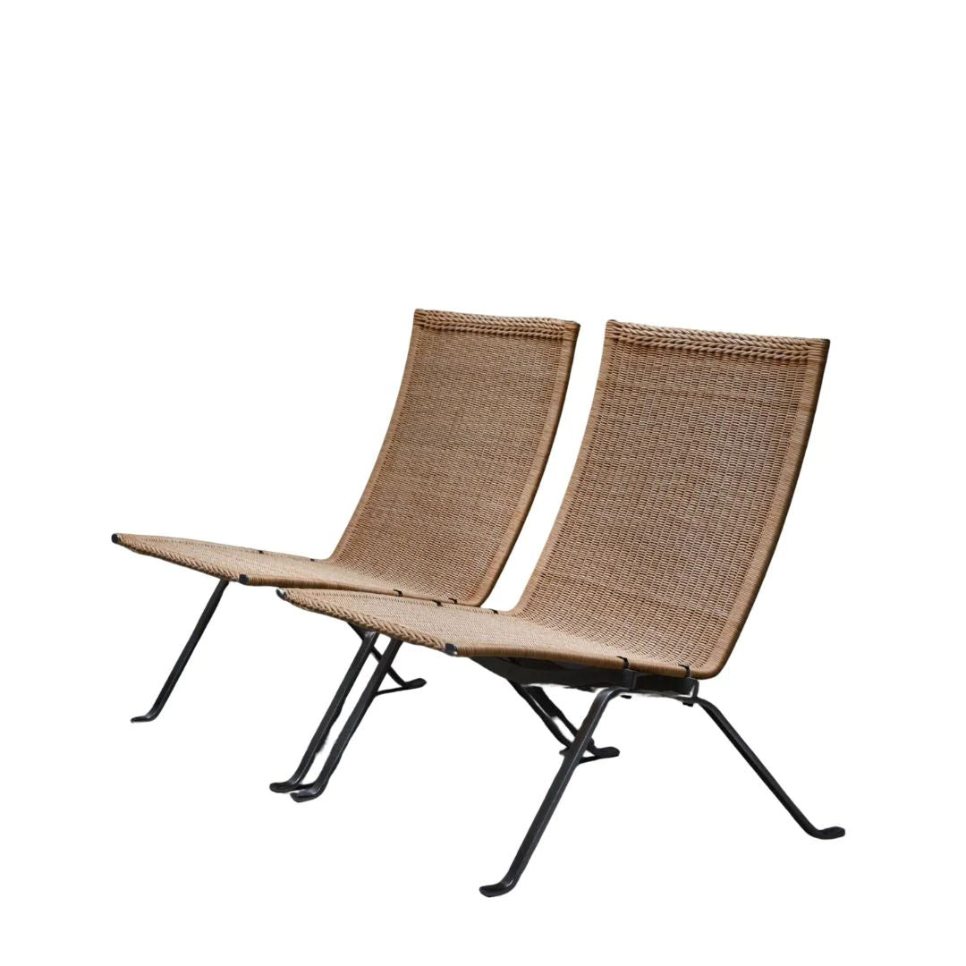 Set PK22 Easy Chairs by Poul Kjaerholm