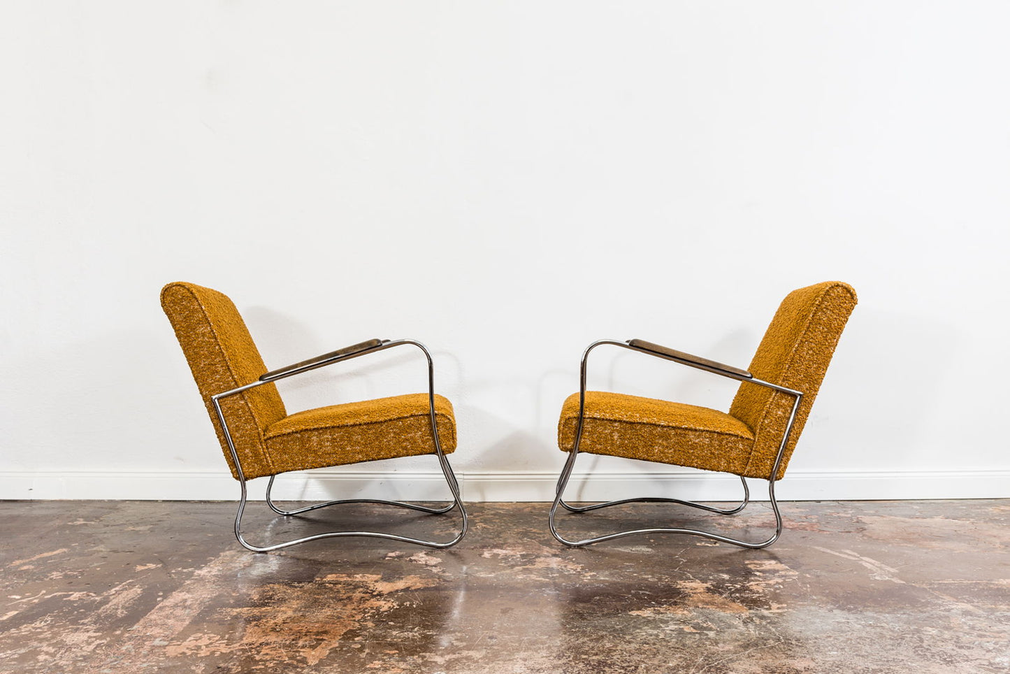 Pair Of Mid Century Armchairs, Europe, 1950s