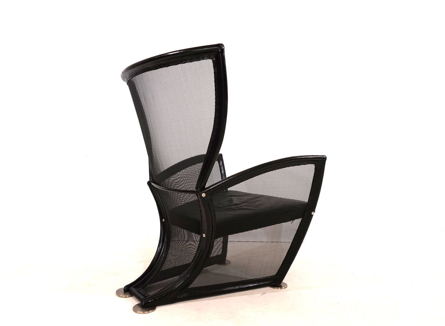 Prive leather armchair by Paolo Nava for Arflex