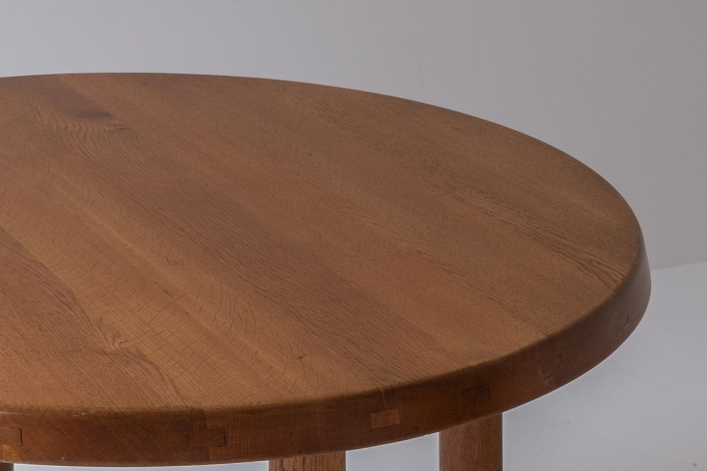 Early edition ‘T02’ dining table by Pierre Chapo, designed and manufactured in his own workshop in France around 1962