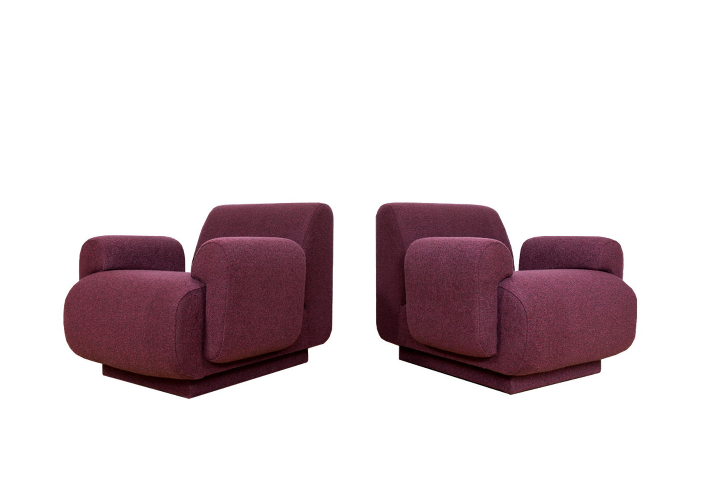 Pair Of Modular Lounge Chairs by Oelsa, Germany, 1970s