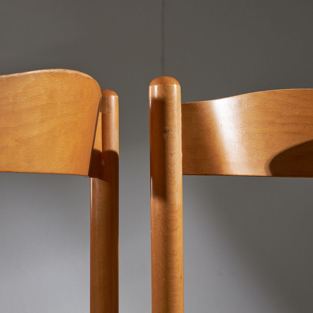 Italian Brutalist Dining Chairs