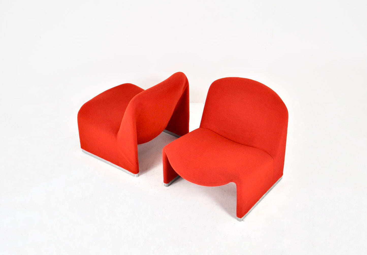 Alky Chairs by Giancarlo Piretti for Anonima Castelli, 1970s, Set of 2