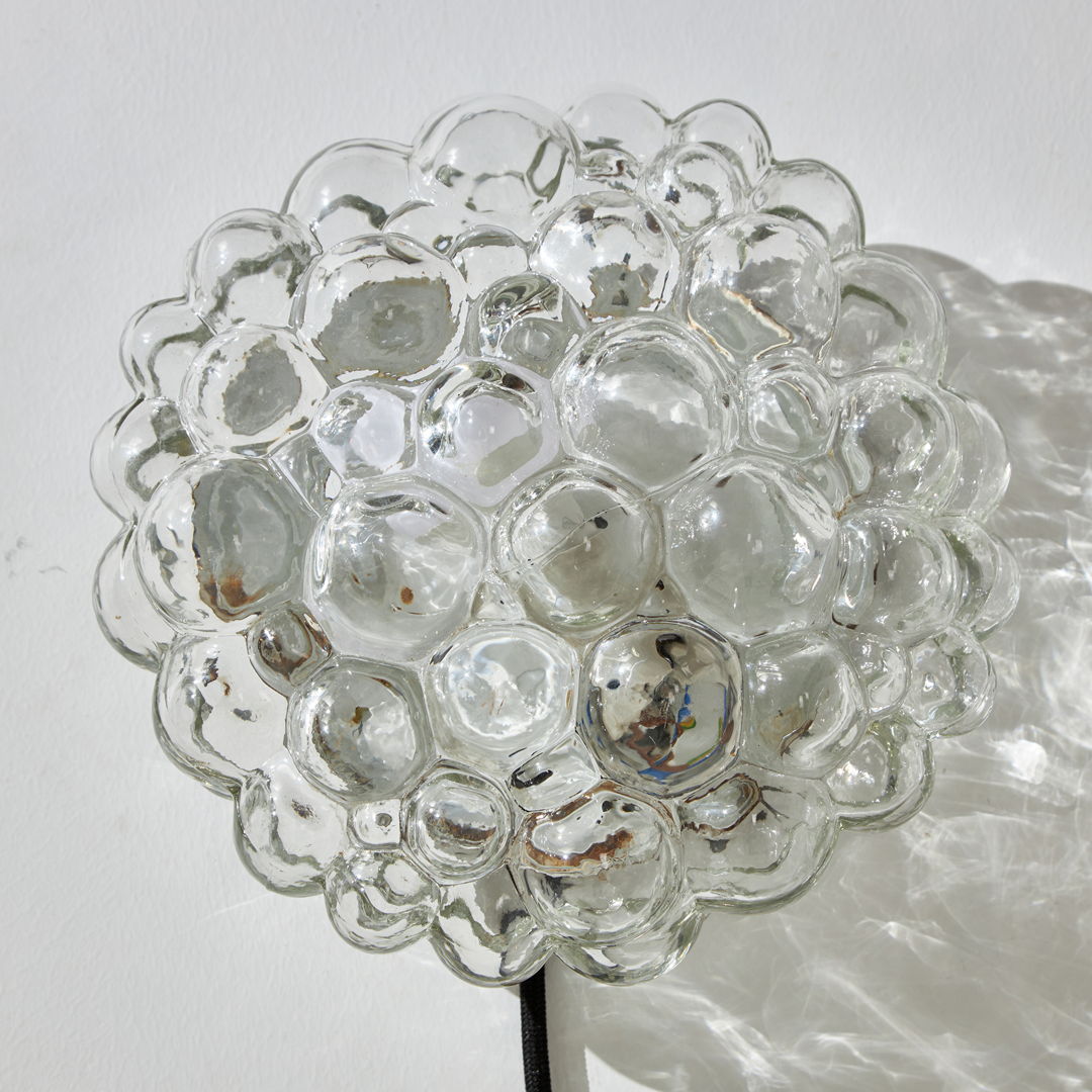 BUBBLE GLASS WALL LIGHT BY HELENA TYNELL FOR LIMBURG