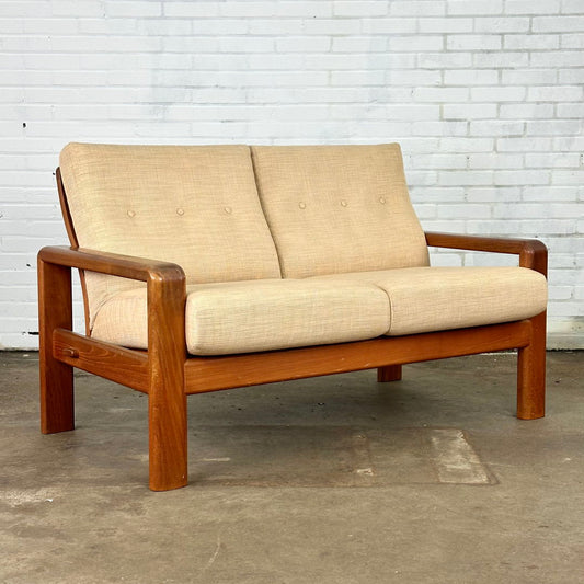 EMC Møbler 2-seater sofa with teak wood