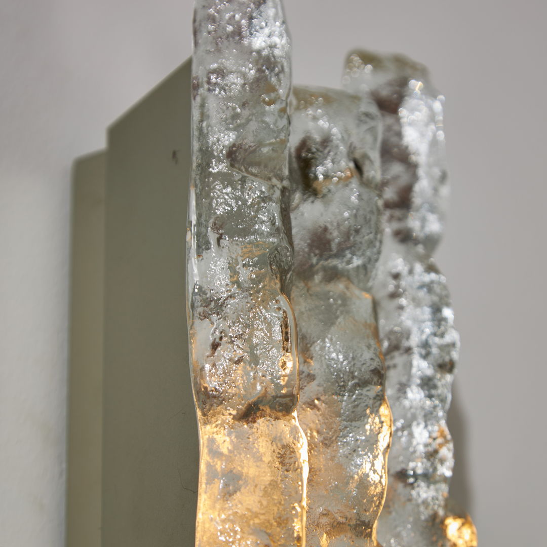 CRYSTAL WALL LAMP BY J. T. KALMAR