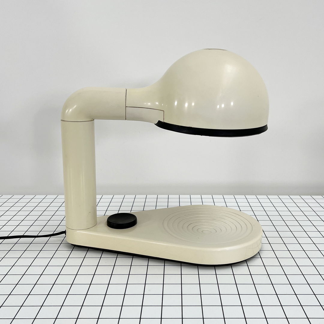 Drive Desk Lamp by Adalberto Dal Lago for Bieffeplast, 1970s