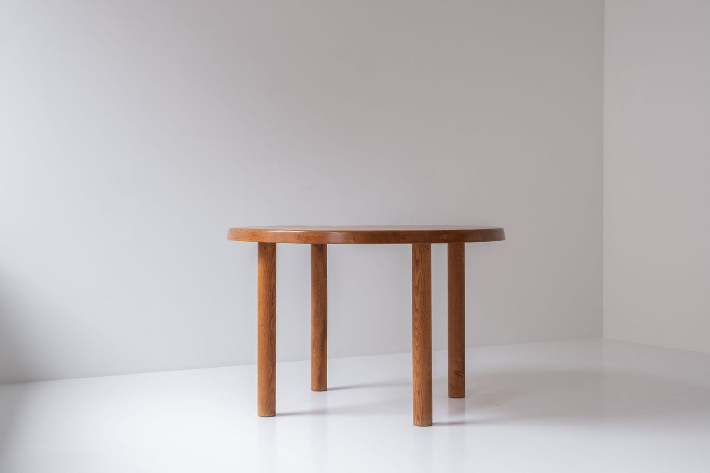 Early edition ‘T02’ dining table by Pierre Chapo, designed and manufactured in his own workshop in France around 1962