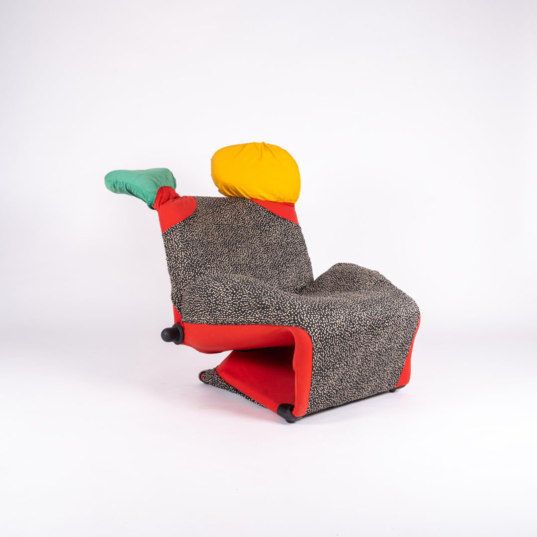 vintage Cassina 'Wink' by Toshiyuki Kita, 1980s