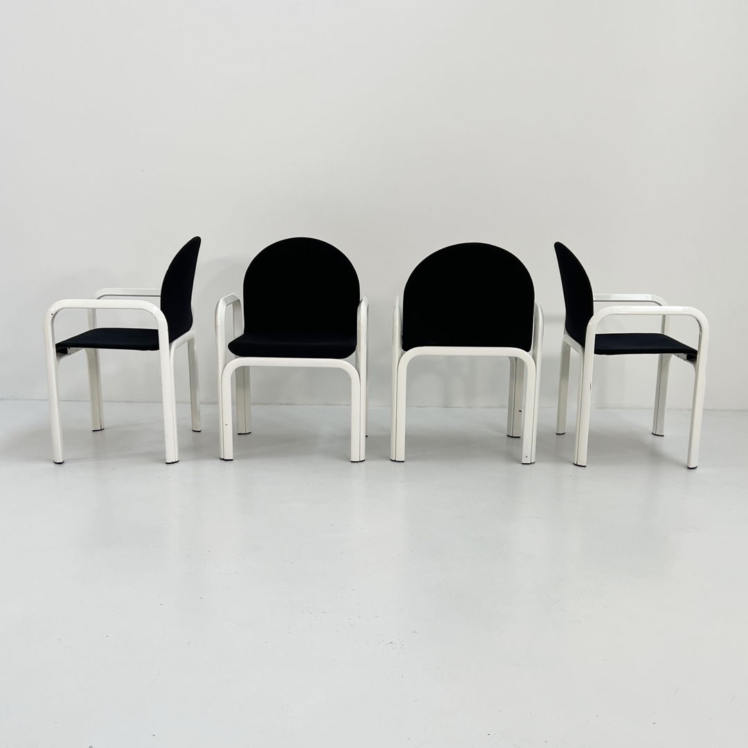 Set of 4 Orsay Dining Chairs by Gae Aulenti for Knoll International, 1970s