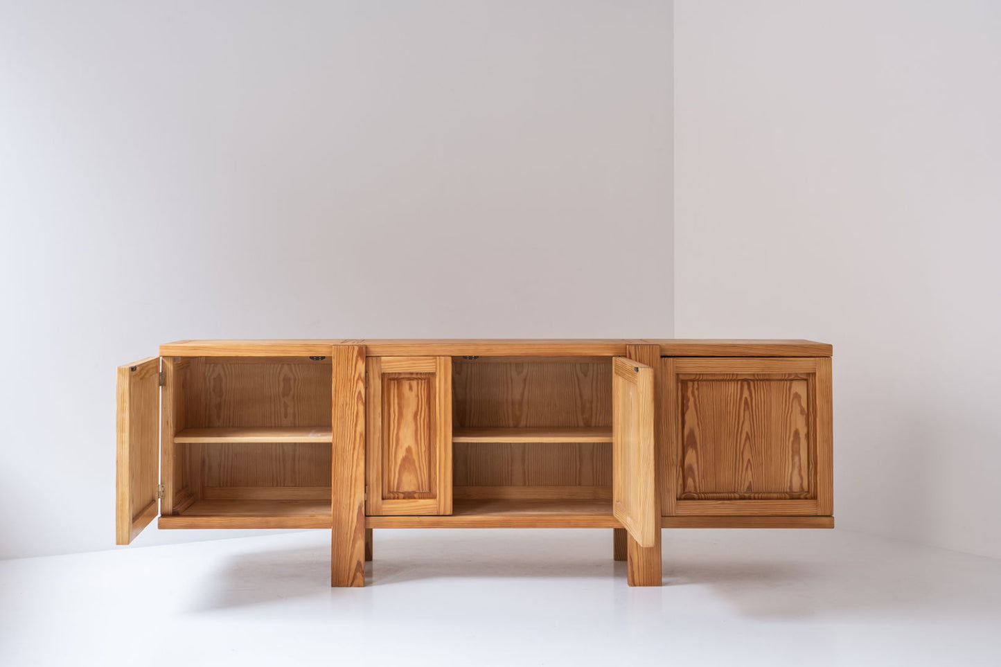 Very interesting and well proportioned sideboard sourced in France, designed and produced in the 1960s.