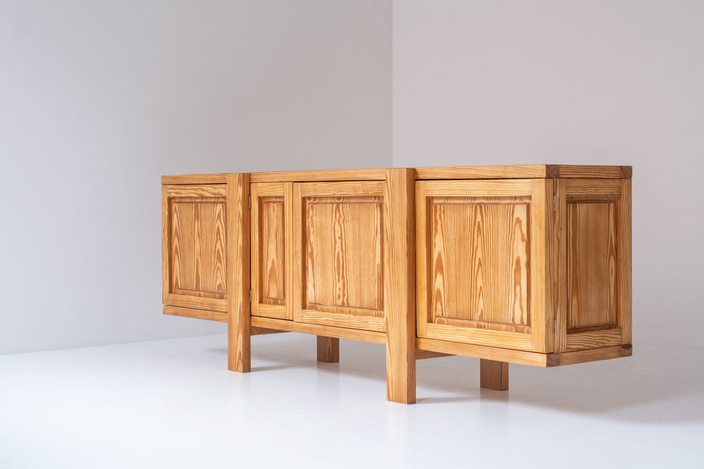 Very interesting and well proportioned sideboard sourced in France, designed and produced in the 1960s.