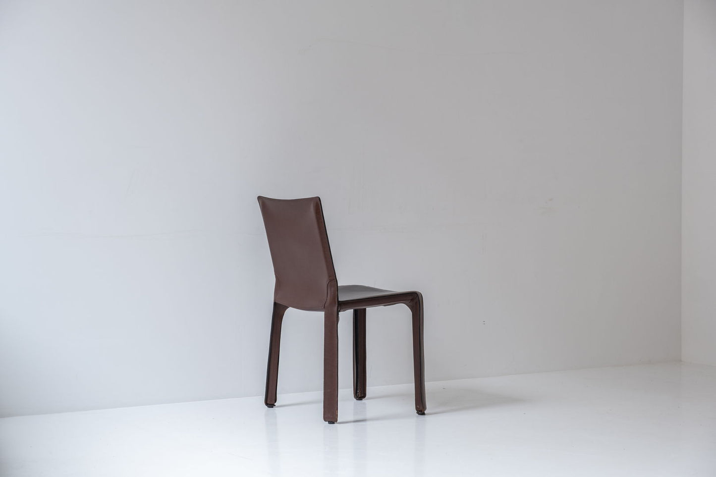 Set of four ‘413’ CAB dining chairs by Mario Bellini for Cassina, Italy 1977.