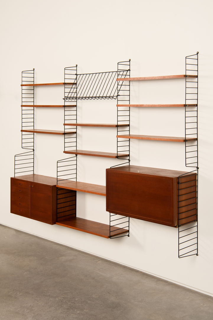 String Wall Unit with drawers - Nisse Strinning