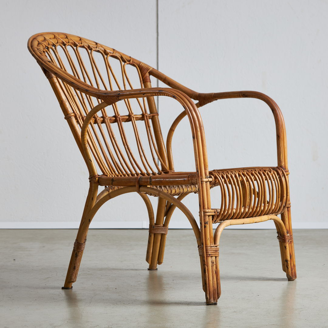 Wicker Rattan Armchair